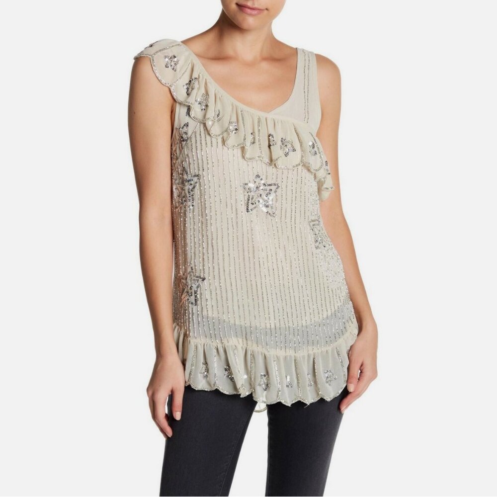 Raga Supernova Asymmetrical Embellished Top
